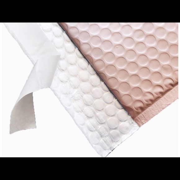 Matte Rose Gold Bubble Mailers 20 Piece 6x10 - Picture 6 of 7